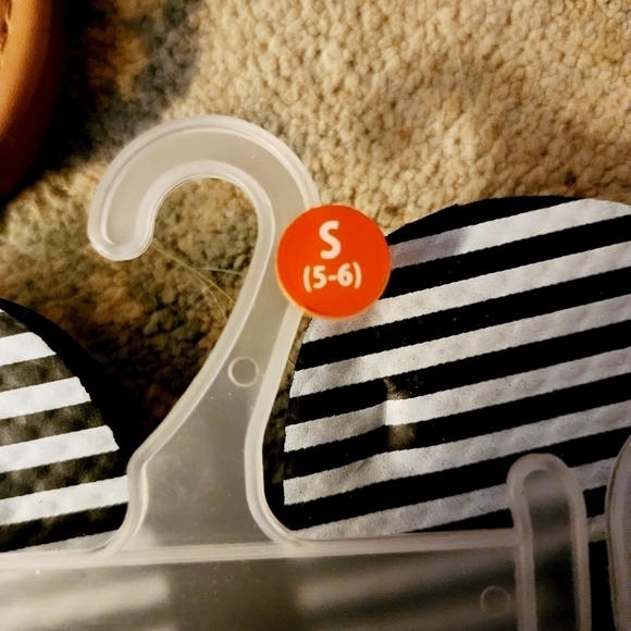 NWT Lot of 3 West Loop Slingback Sandal Striped Flip Flop Small (5-6) Summer New - Picture 5 of 7